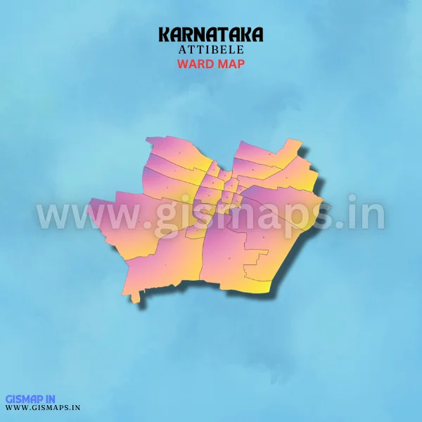 Attibele Ward Map (Karnataka)